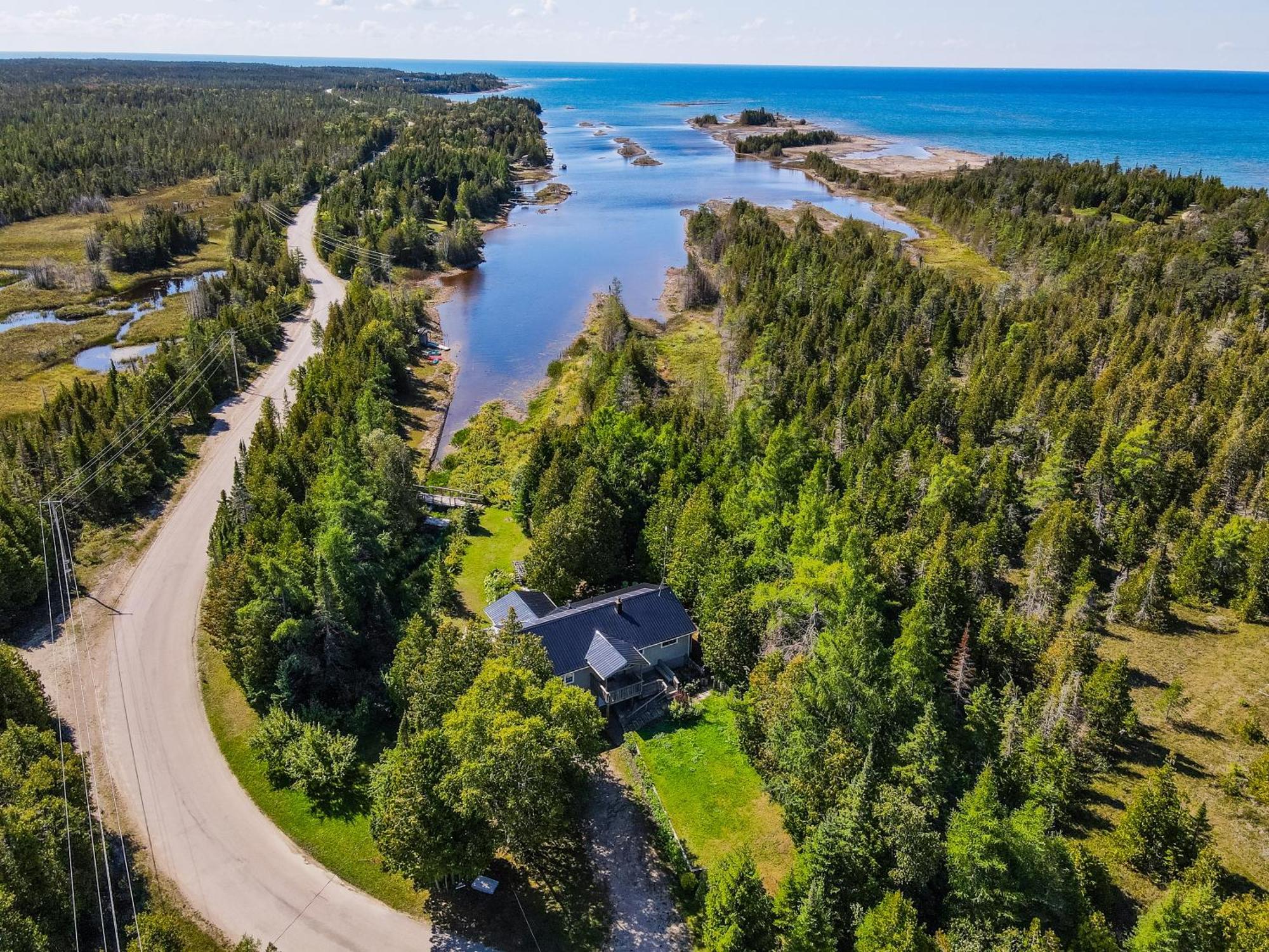 Kayak Cove - Tobermory Villa Exteriör bild